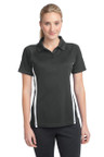  Sport-Tek® Ladies PosiCharge® Micro-Mesh Colorblock Polo 