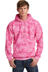  Port & Company® Core Fleece Camo Pullover Hooded Sweatshirt 