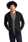 Sport-Tek PosiCharge Tri-Blend Wicking Fleece Full-Zip Hooded Jacket