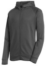 Sport-Tek® Rival Tech Fleece Full-Zip Hooded Jacket