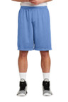 Sport-Tek Long PosiCharge Classic Mesh Short with moisture-wicking technology and durable polyester mesh fabric.