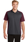 Sport-Tek Colorblock Micropique Sport-Wick Polo