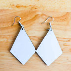 Sublimation Diamond Earrings Blank