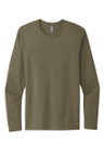 Next Level Cotton Long Sleeve Tee made from 100% combed ring spun cotton for a soft, comfortable feel.