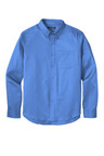 Port Authority Long Sleeve Twill Shirt front view