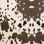 Cowhide adhesive vinyl with a glossy finish for outdoor projects.