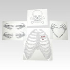 Skulls and Bones Rhinestone Bundle