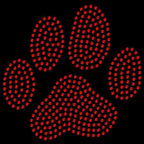 Paw Rhinestone Transfer GIF
