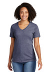 Allmade Womens Recycled Blend V-Neck Tee