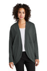 MERCERMETTLE Womens Stretch Open-Front Cardigan