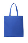 4-ounce cotton tote with self-fabric carry handles for easy transport.