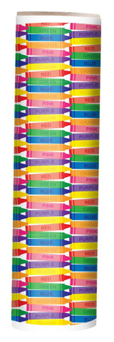 Color Crayons - HTV Pattern | Heat Transfer Warehouse