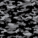 Camo 2.0 Black - Adhesive Vinyl Pattern | Heat Transfer Warehouse