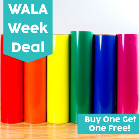 Customer Appreciation Sale photo of WALAKut Express 12” HTV roll in matte finish