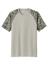 Sport-Tek® Drift Camo Colorblock Tee