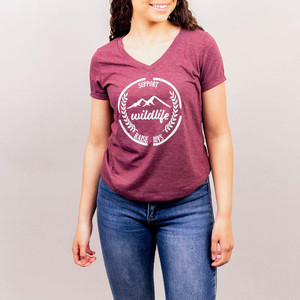  WALAKustom Women's Perfect Tri V-Neck Tee 