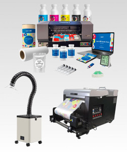 UniNet UNINET 1000 Roll Fed DTF Printer Fume/Shaker Bundle 