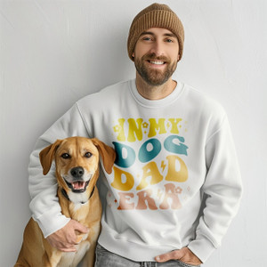 Dog Dad Era Fleece Crewneck