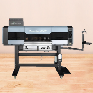 Prestige XL4 DTF Printer with 4 Epson i3200 printheads, designed for industrial-speed garment printing.
