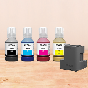 Maintains print head cleanliness for Epson SureColor F170. Compatible with F570 and F170 printers. Auto-stop ink refill. Oeko-Tex certified. Maintains print head cleanliness for Epson SureColor F170. Compatible with F570 and F170 printers. Auto-stop ink refill. Oeko-Tex certified.