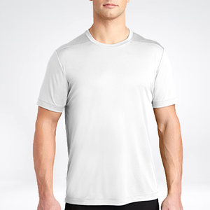Sport-Tek PosiCharge Electric Heather Tee with 100% polyester interlock for comfort and durability Sport-Tek PosiCharge Electric Heather Tee with 100% polyester interlock for comfort and durability