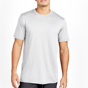 Sport-Tek Echo Tee with moisture-wicking 100% polyester fabric for activewear