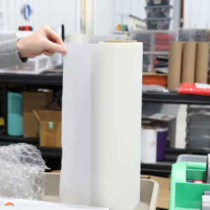 closeout dtf roll on shelf in warehouse