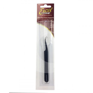  Excel Blades Curved Point Tweezers 
