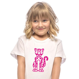 Specialty Materials DecoFlock Premium Plus Neons Heat Transfer Vinyl applied to a white poly/cotton blend tee Specialty Materials DecoFlock Premium Plus Neons Heat Transfer Vinyl applied to a white poly/cotton blend tee