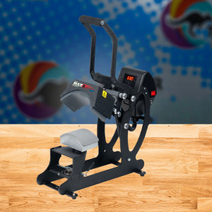 Open Maxx Manual Cap Heat Press on a table 
