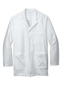 WonderWink Men's Consultation Lab Coat made from 65/35 poly/cotton poplin.