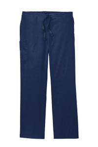 WonderWink Unisex Short WorkFlex Cargo Pant made from 65/35 poly/cotton mechanical stretch.