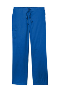 WonderWink Unisex Tall WorkFlex Cargo Pant made from 65/35 poly/cotton mechanical stretch.