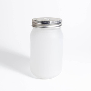 WALABlanks Sublimation Frosted Mason Jar No Handle 15oz  view