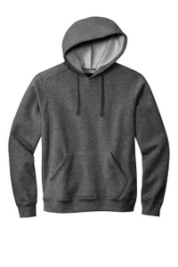 13-ounce cotton/poly fleece pullover hoodie, made in the USA.