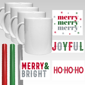 Christmas Mug PSV SVG Bundle