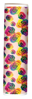  SISER1322 - Rainbow Roses on Pink 