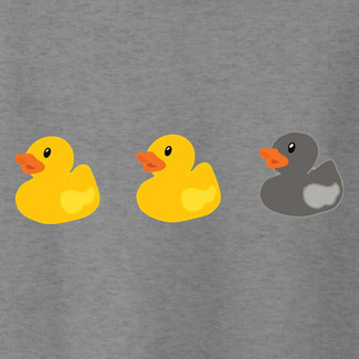 WALAStock Grey Duck Transfer 