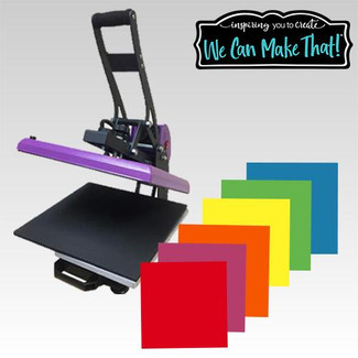  We Can Make That! Heat Press and HTV Bundle 