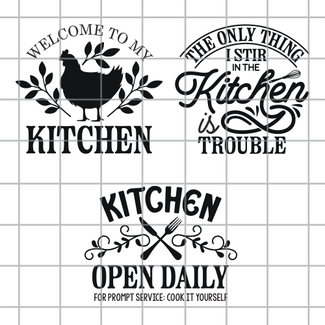 Kitchen SVG Bundle