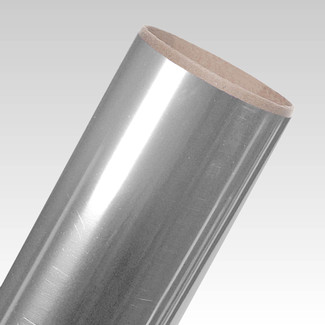 12" Silver 1 Yard Roll DecoFilm Soft Metallics 12" Yotpo