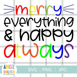  Merry Everything SVG 