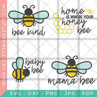  Bee SVG File Bundle 