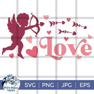  Love Cupid SVG File 
