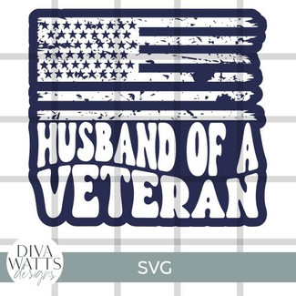  Husband of a Veteran SVG File 