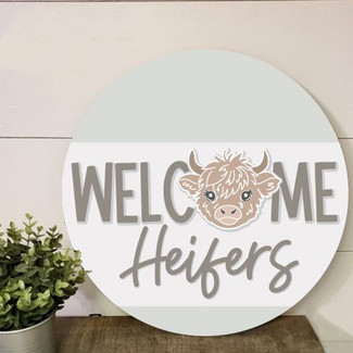  Welcome Heifers SVG File 