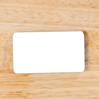 WALABlanks Sublimation Name Badge with Magnet 