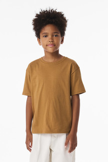 Bella+Canvas Heavyweight Youth Tee model front view 