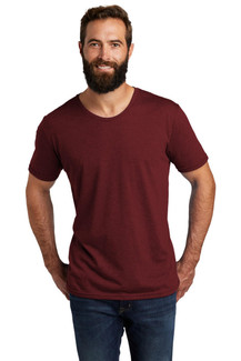Allmade ® Unisex Tri-Blend Tee AL2004 made with sustainable materials including recycled plastic bottles