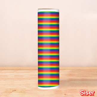 Heat Transfer Warehouse SISER186 - Stripes Rainbow Pride
